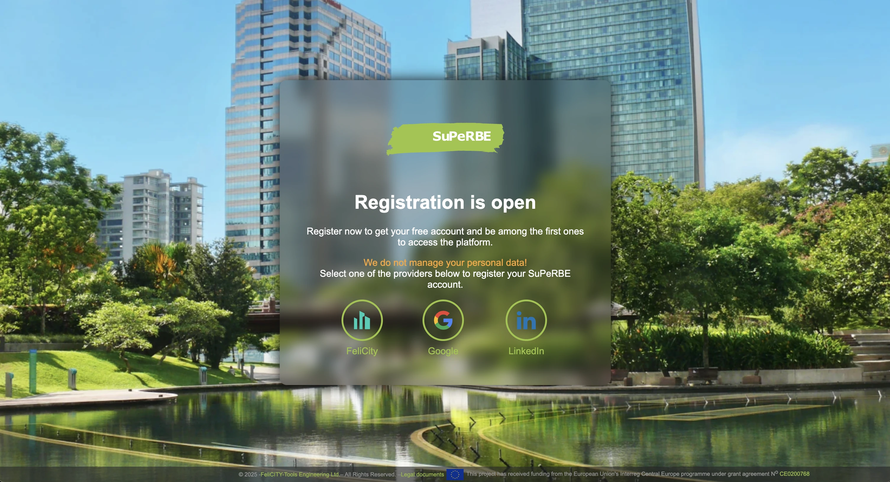 SuPeRBE registration period started